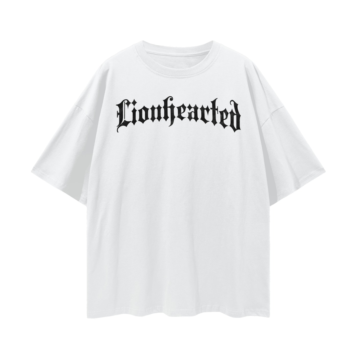 "Heart of a Lion" Premium White Tee