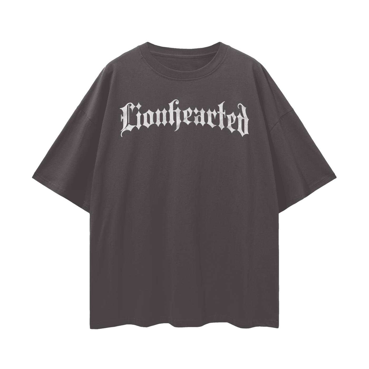 "Heart of a Lion" Premium Brown Tee